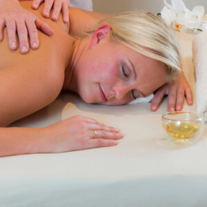 Aroma-Öl Massage